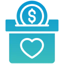 Charity contribution graphic design