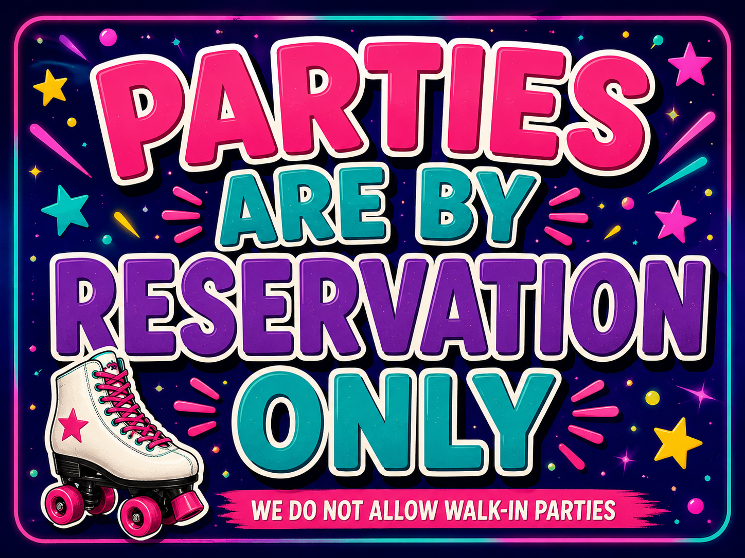 Reservation Only