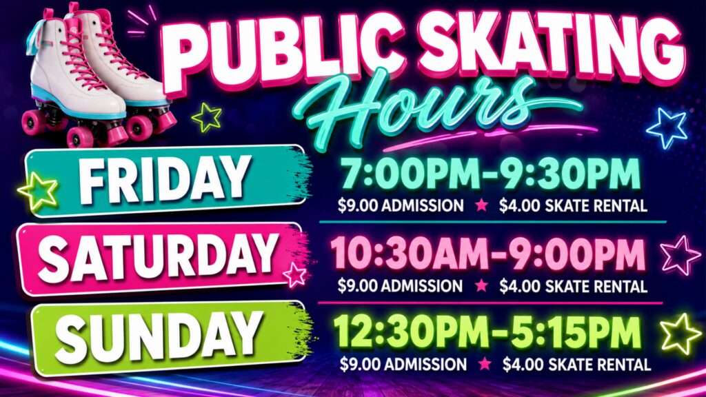 public skate hours